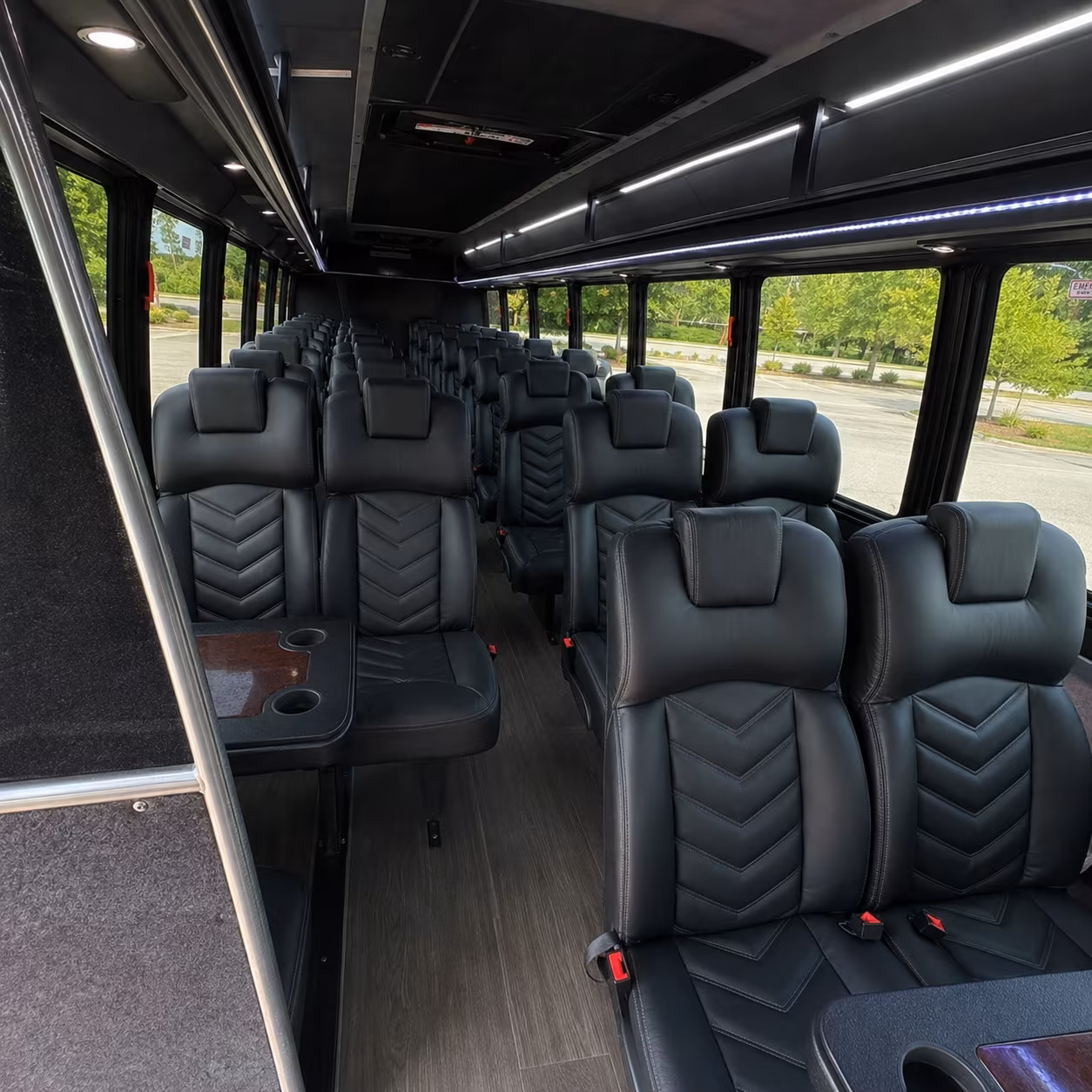 Clarksville Airport Shuttle & Transportation party bus exterior