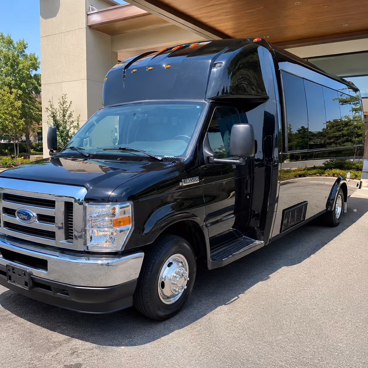 Clarksville Bachelor & Bachelorette Transportation party bus exterior