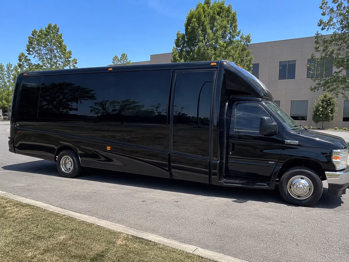 Clarksville Bachelor & Bachelorette Transportation party bus exterior