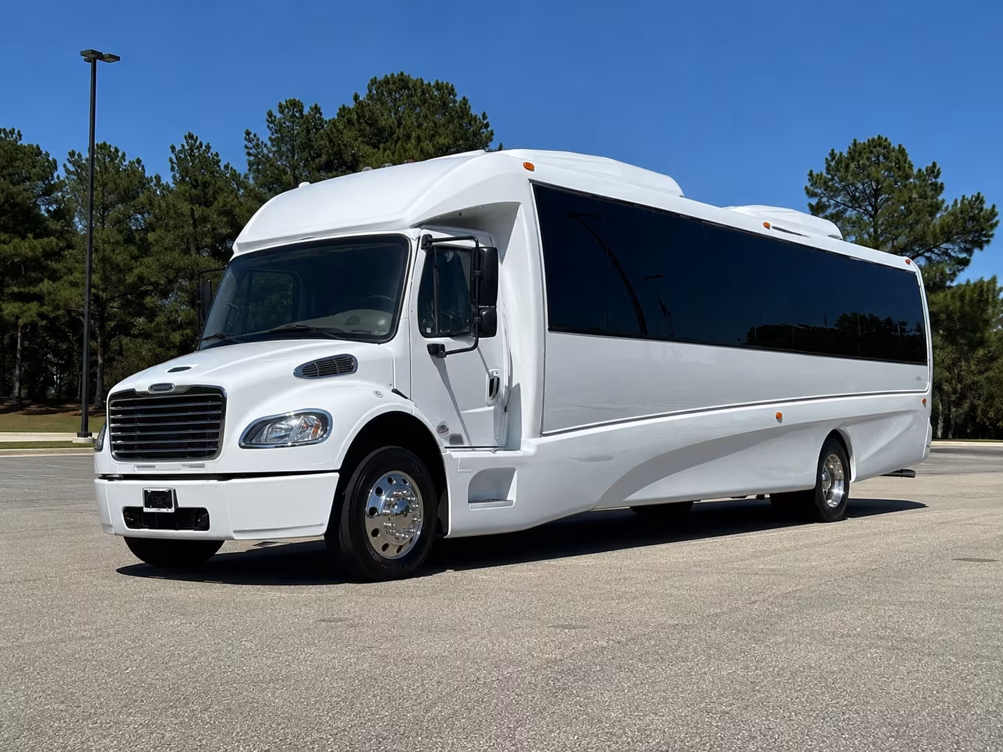 Clarksville Concert & Music Festival Transportation party bus exterior