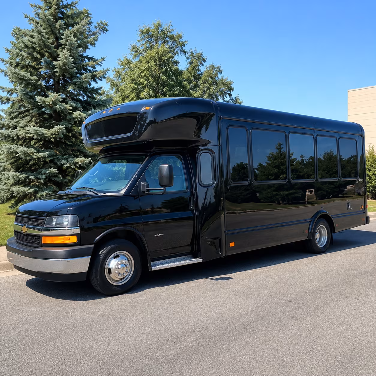 Clarksville Concert & Music Festival Transportation party bus exterior