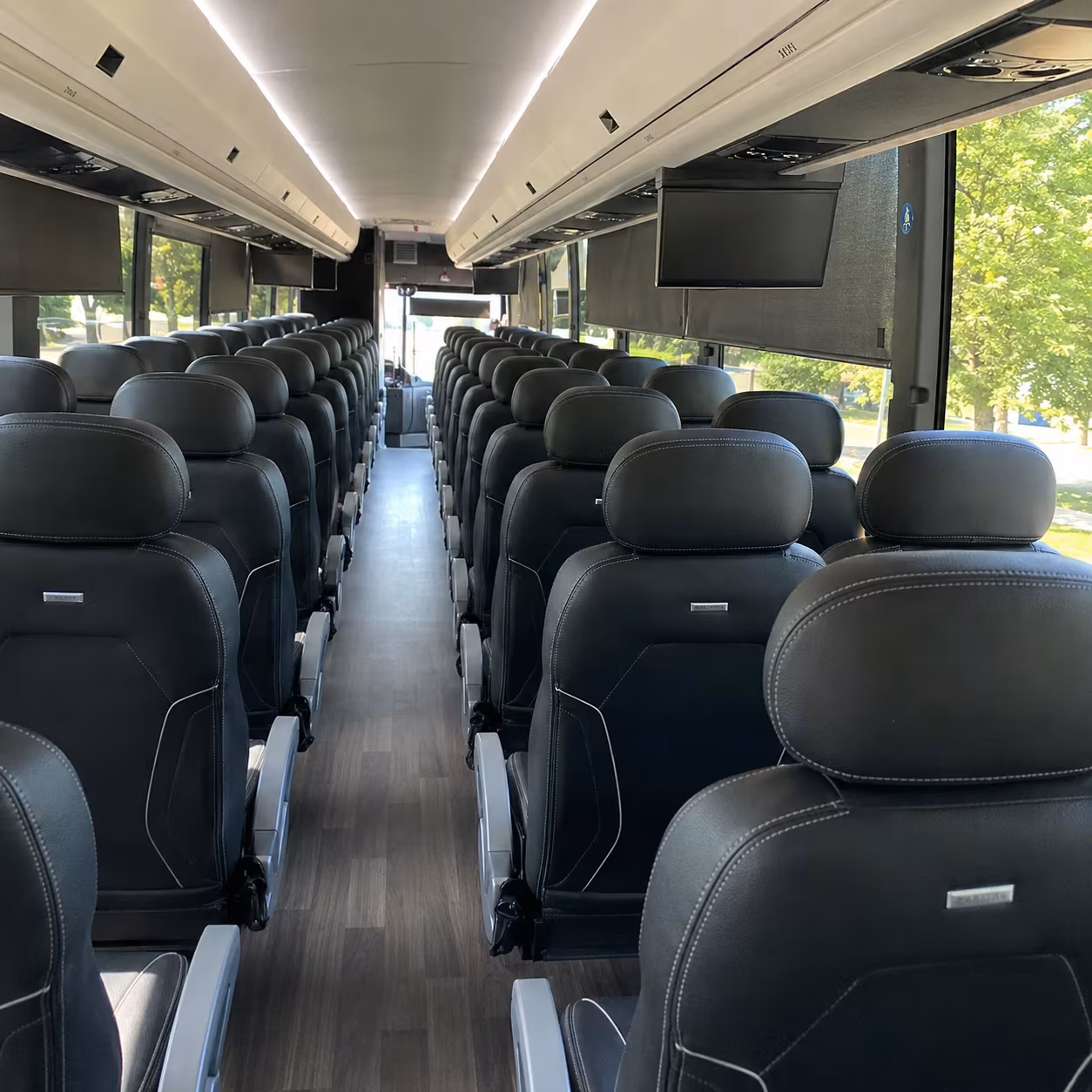 Clarksville Corporate Transportation party bus exterior