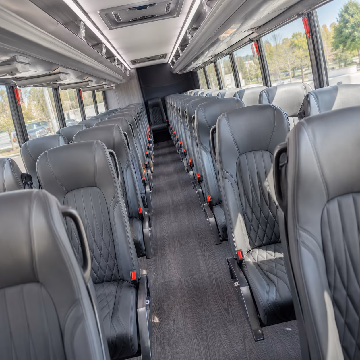 Clarksville Corporate Transportation party bus exterior