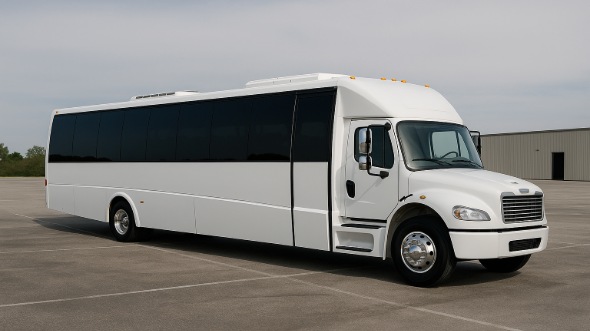Exterior of Clarksville Party Bus Company's 20 Passenger Party Bus in Clarksville
