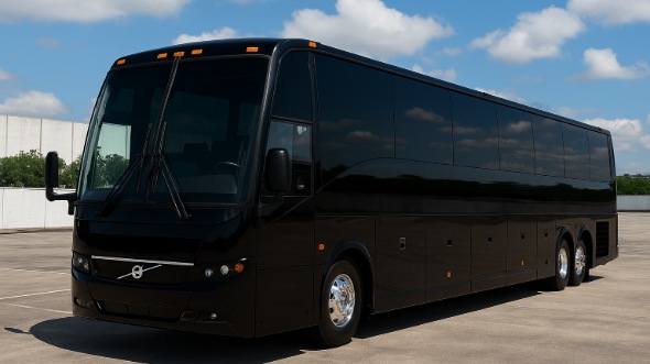 Exterior of Charter Bus Company Franklin's 40 Passenger Party Bus in Franklin
