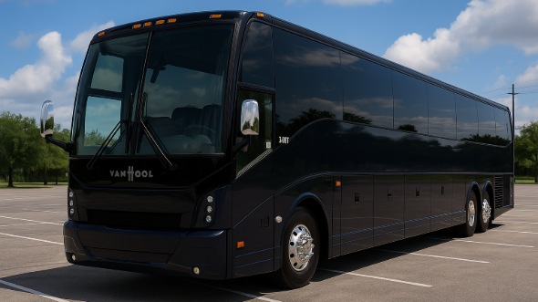 Exterior of Charter Bus Company Bowling Green's 50 Passenger Party Bus in Bowling Green