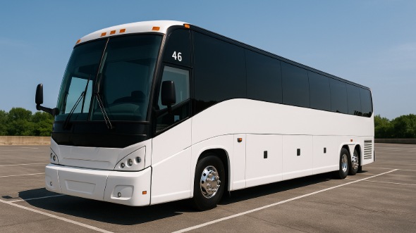 Exterior of Clarksville Party Bus Company's 50 Passenger Party Bus in Clarksville