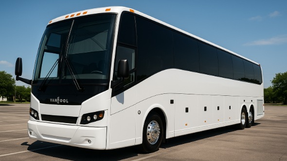 Exterior of Charter Bus Company Franklin's 50 Passenger Party Bus in Franklin