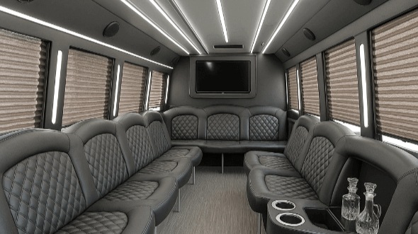 clarksville 30 passenger party bus rental